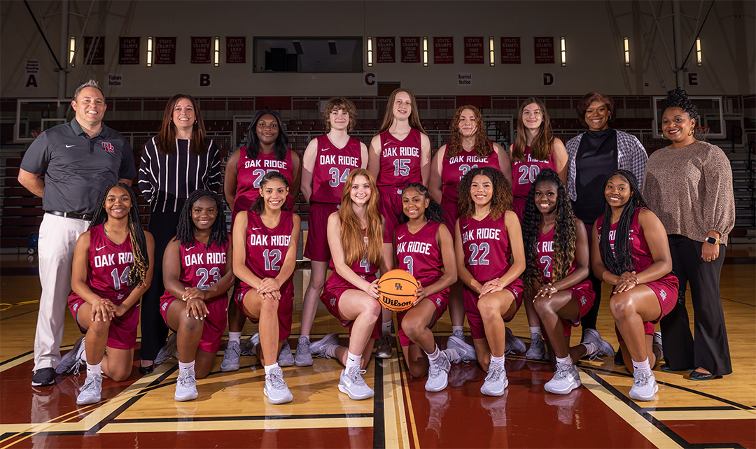 Oak Ridge High School Girls Basketball Team Roster 2023
