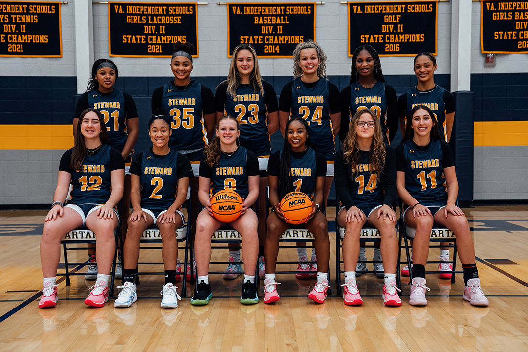 The Steward School Girls Basketball Team Photo 2023