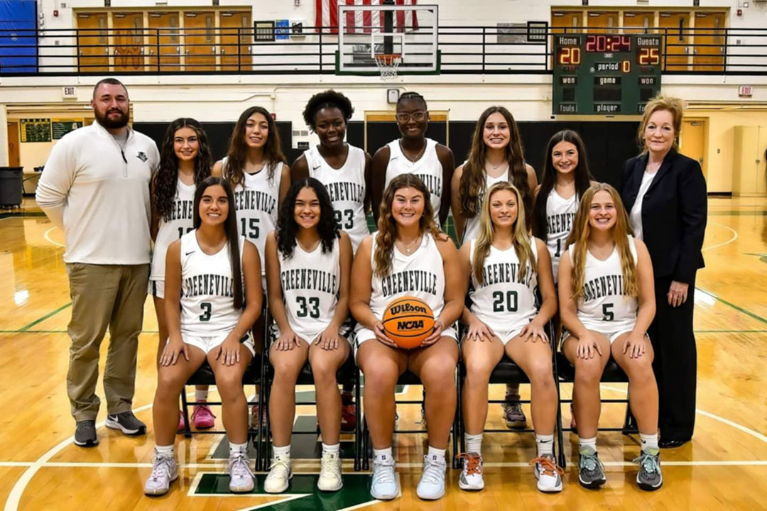 Greeneville High School Girls Basketball Team Photo 2024