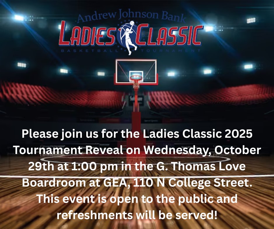 Andrew Johnson Bank Ladies Classic Tournament Reveal 2025